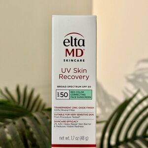 + FREE GIFT with Purchase! EltaMD UV Skin Recovery Green - Sealed & New in Box